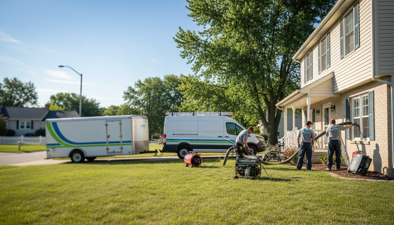 Flooded Basement Restoration And Cleanup With Repair in Chetopa, KS near me